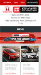 Mobile Screenshot of honda.gws.com.au